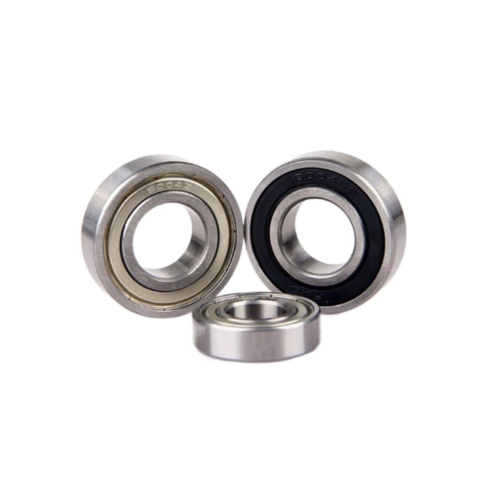 NOBIRTBSA 6000-2RS 6000ZZ 6000-2RS 6000ZZ 10x26x8 10 * 26 * 8 Mm Rubber Seal Deep Groove Ball Bearings 5Pcs(6000-2RS)