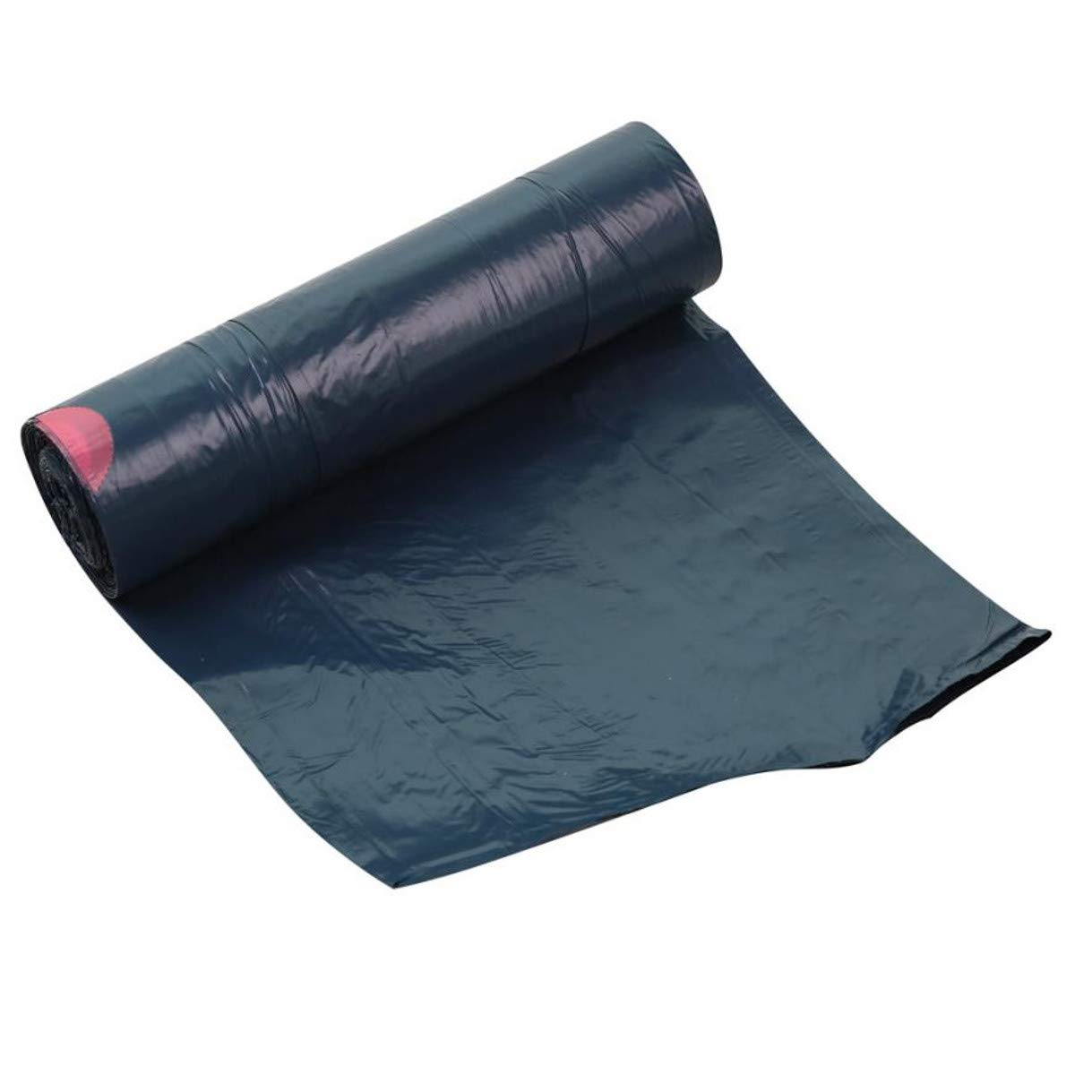 Müllsack mit Zugband, LDPE-Müllbeutel mit Fixierband, Abfallsack, Abfallbeutel, 30 l, 35 my, reißfest, elastisch