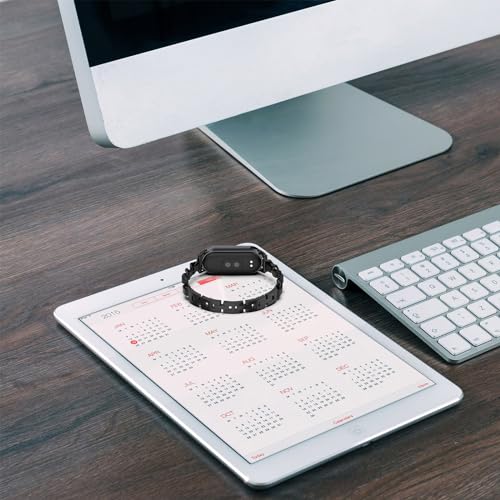 Correa Compatible Xiaomi Mi Band 8/9 Cuero Metal Trenzado miniatura 6