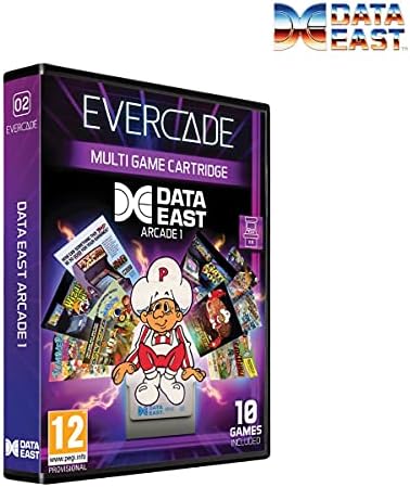 Evercade Data East Arcade Cartridge 1 (Electronic Games)