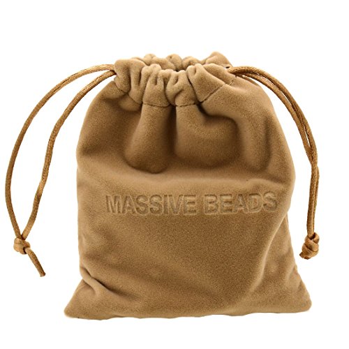 MASSIVE BEADS Natural Healing Power Gemstone Crystal Beads Unisex Adjustable Macrame Bracelets4