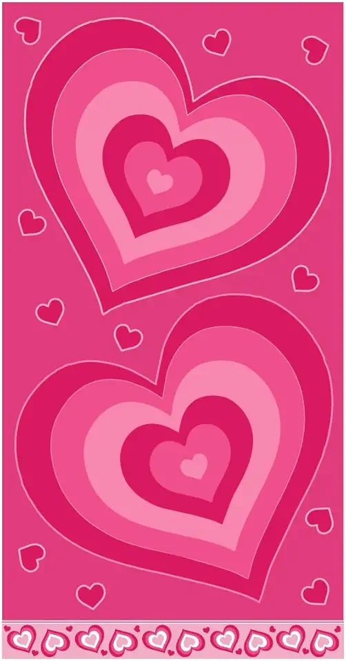 Toalhão de Praia Aveludada 78x150 Beach - Appel (Coração, 78 x 150)