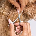 Tweezerman Pet Grooming Scissors, Stainless Steel Rounded Tip Trimming Shears for Dogs and Cats - Image 5