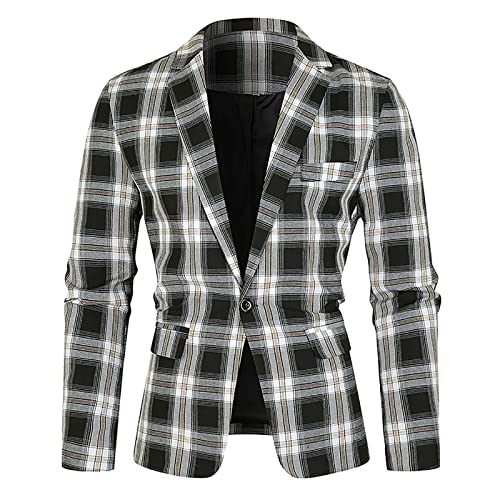 Veste de costume pour homme avec col à revers coupe moderne