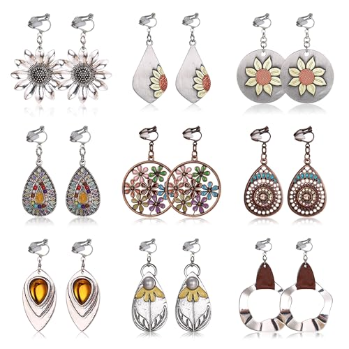 Regalo professionale: oltre ad essere adatti per una vacanza rilassante, i nostri orecchini pendenti da donna boho sono perfetti come regalo per le donne in occasioni speciali come Natale e anniversari