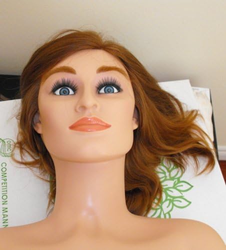 Female Mannequin Omc Head Virgin European Hair #Quien PERFECT FOR MAKE-UP TRAINING by Pro-10
