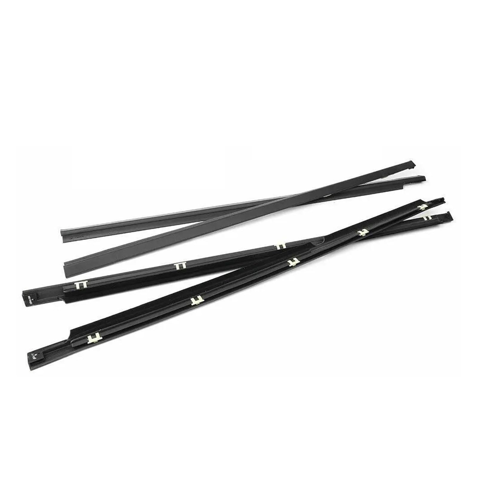 Jbpihzt One Color For Mitsubishi For Montero For Pajero 2Th 1990 1991 1992 1993 1994-2003 4Pcs Car Outer Door Windows Weatherstrip