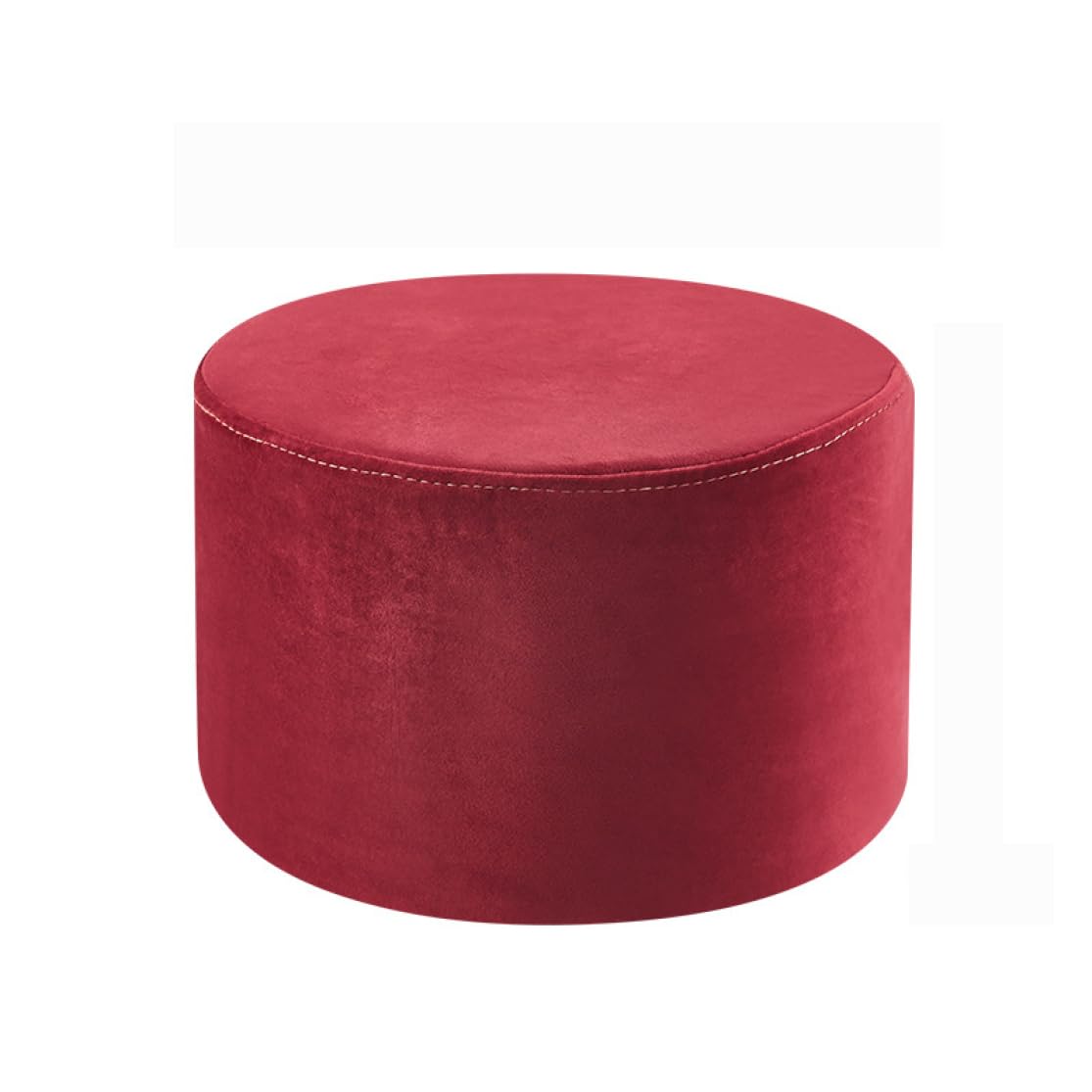 Amazon.co.jp: THLD スツール 椅子 レッド2 丸 無地 おしゃれ 円形