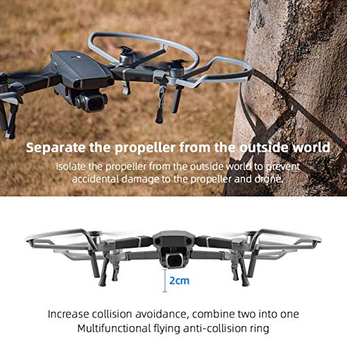 kesoto Pára-choque Da Tampa Protetora Da Lâmina de Proteção Da Hélice para DJI Mavic 2 PRO/Segurança