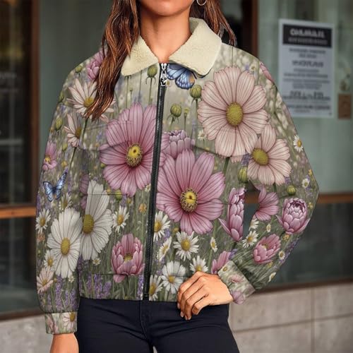 Veste d'hiver chaud sherpa femme pour ne plus jamais redouter le froid