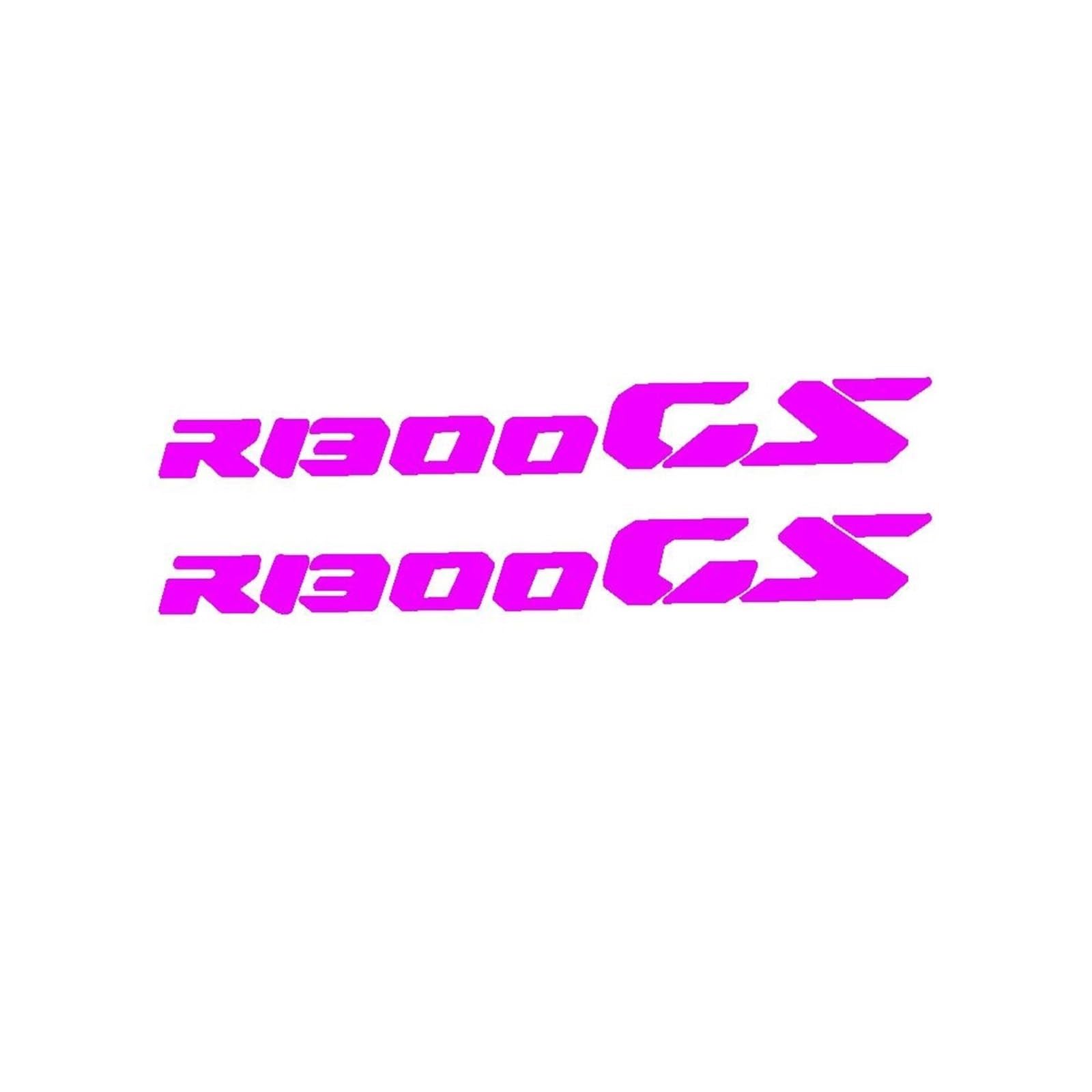 Emblem Badge Decal Tank Wheel Soft PVC Sticker for R1300GS Stickers R1300GS(Pink)