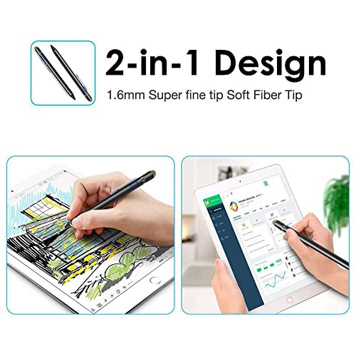 Stylet pour tablette rechargeable par USB à haute précision tactile - 4