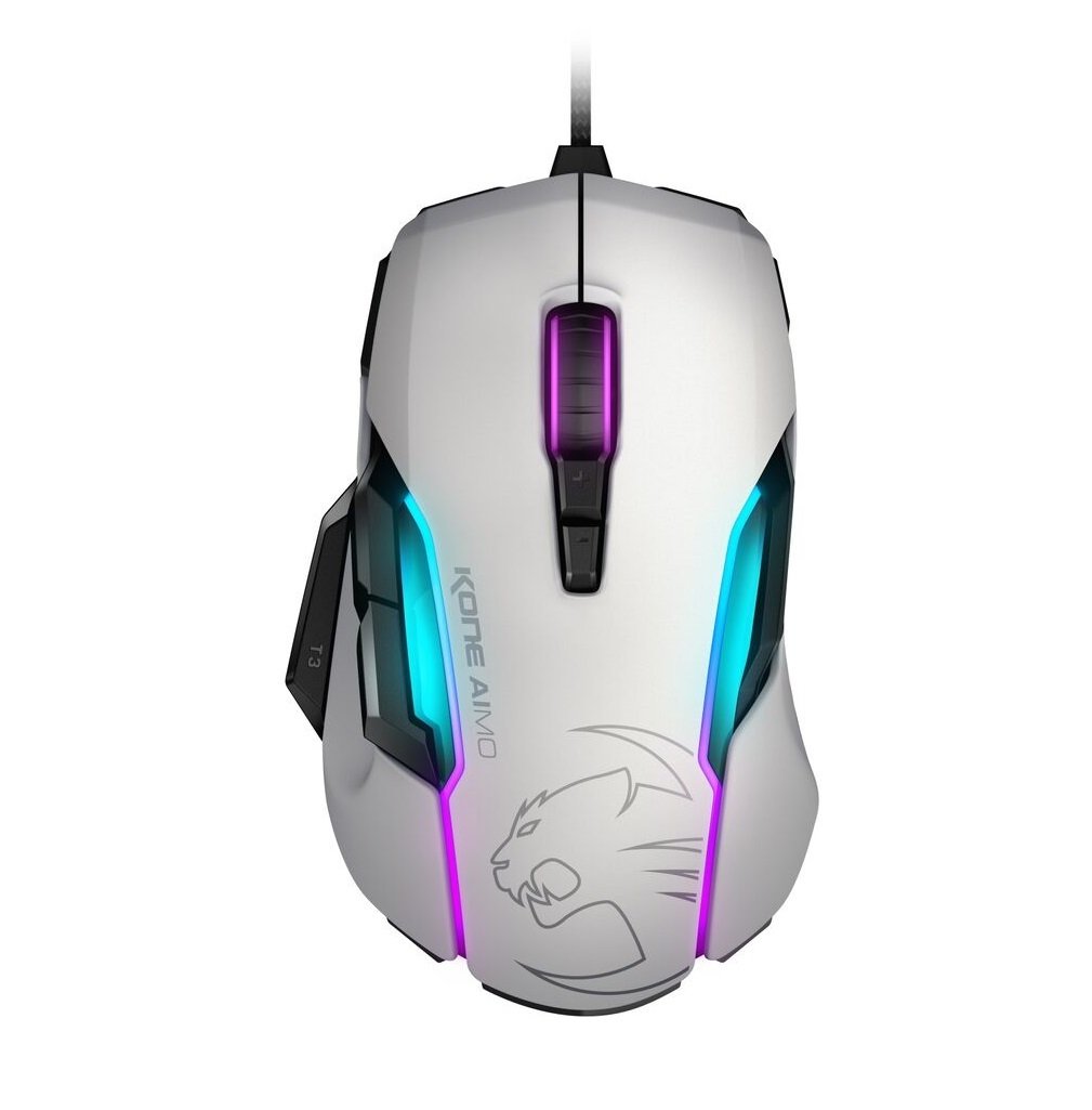 Amazon.co.jp: ROCCAT Kone AIMO-RGBA ゲーミングマウス ホワイト 国内 