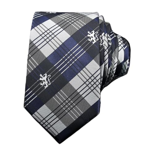 Corbata para hombre de poliéster en color gris