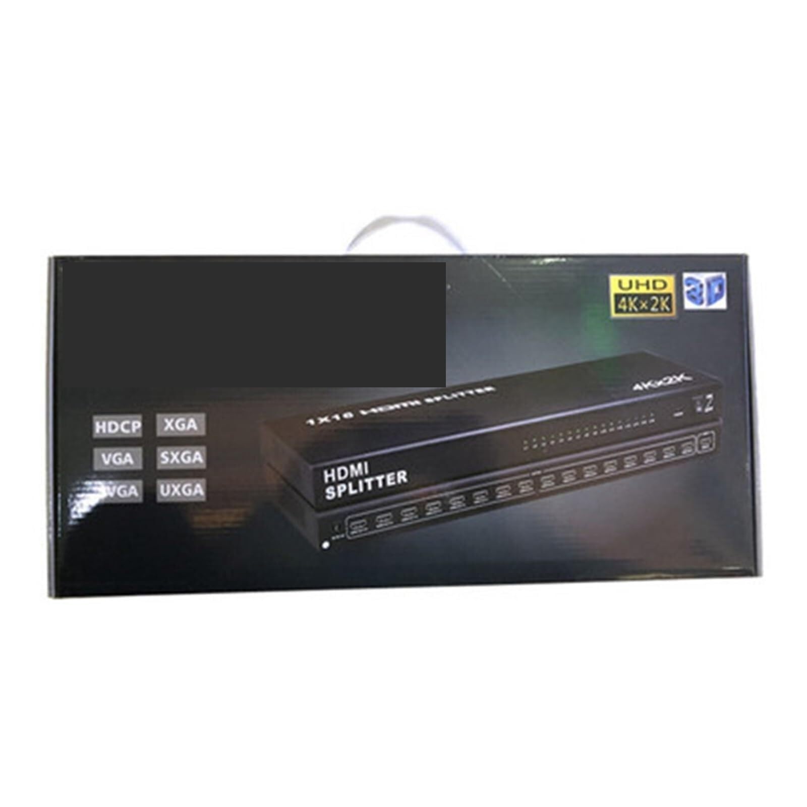 Stacja ładująca USB, Rozdzielacz HD 4K 60 Hz 1x16 Wyjście 3D Dystrybutor Wideo Monitor Telewizyjny