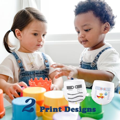 Image of Minime Baby Training Pants - Size 3T-4T (28-39 lbs), 60 Count, Premium Hypoallergenic Training Underwear, Fragrance Free Disposable Baby Diaper Pants