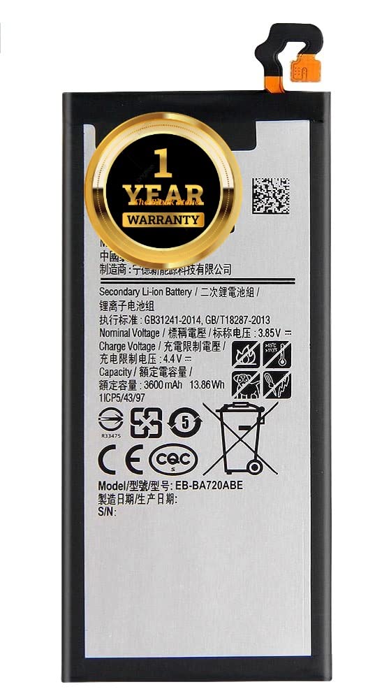 Image of Original BA720ABE Batery Compatible with Samsung A7 2017 SM-A72 with Warranty