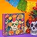 Galison Ofrenda Día de Muertos – 500 Piece Foil Jigsaw Puzzle Featuring Beautiful Artwork of Day of The Dead Alter with Colorful Candles and Flowers