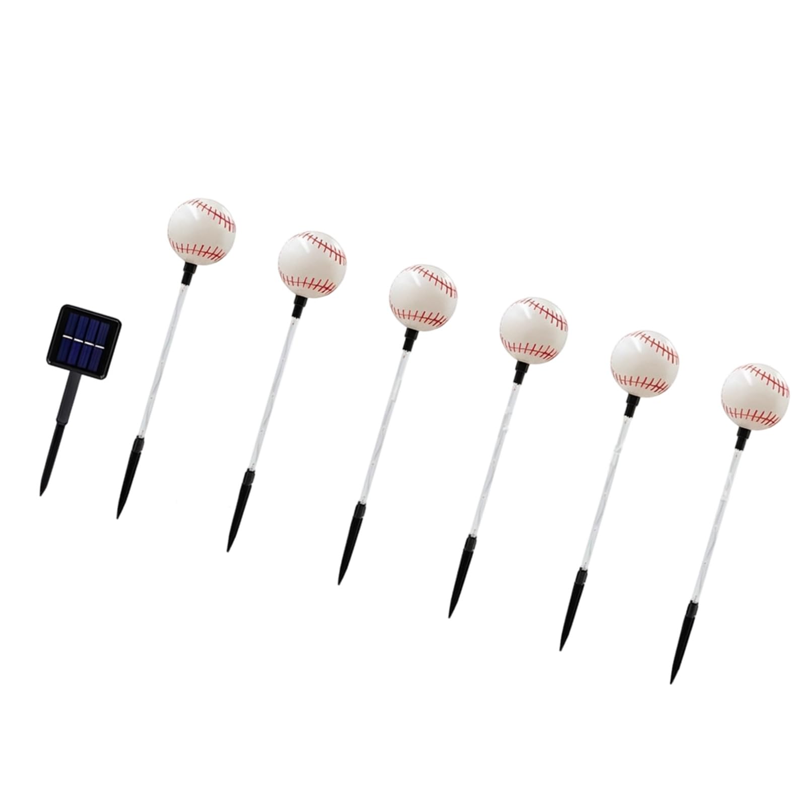 Hsioluted B Pathway Light Football/Basketball/Baseball Shape Garden Lights Suitable For Outdoor Use With Auto Sensors Outdoor Solar Lights