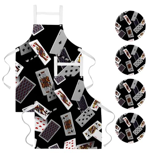 Tablier de serveuse lot de 2 idéal pour le service en bistrot et la pâtisserie