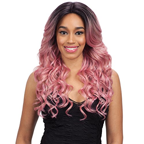 ModelModel Synthetic Hair Lace Front Wig Premium Seven Star Avalon (ROSEGOLD)