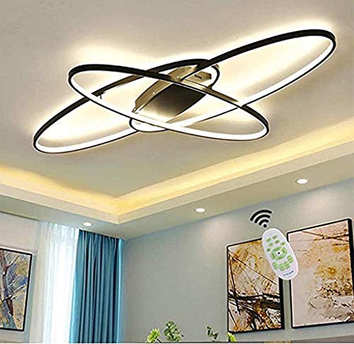 Wohnzimmerlampe LED Deckenleuchte Dimmbar Acryl-Schirm Fernbedienung...