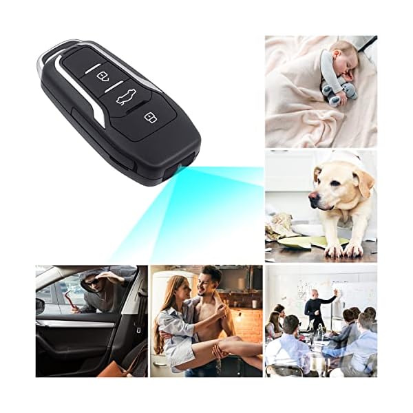 ClODGDGO 64GB Spy Camera Car Key,360 Minutes Battery Life Mini, Nanny Cam Hidden Camera with HD 1080P,Surveillance & Security Cameras - Image 6