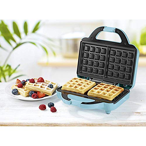 Preisvergleich Produktbild GourmetMaxx 07843 Waffeleisen Hellblau