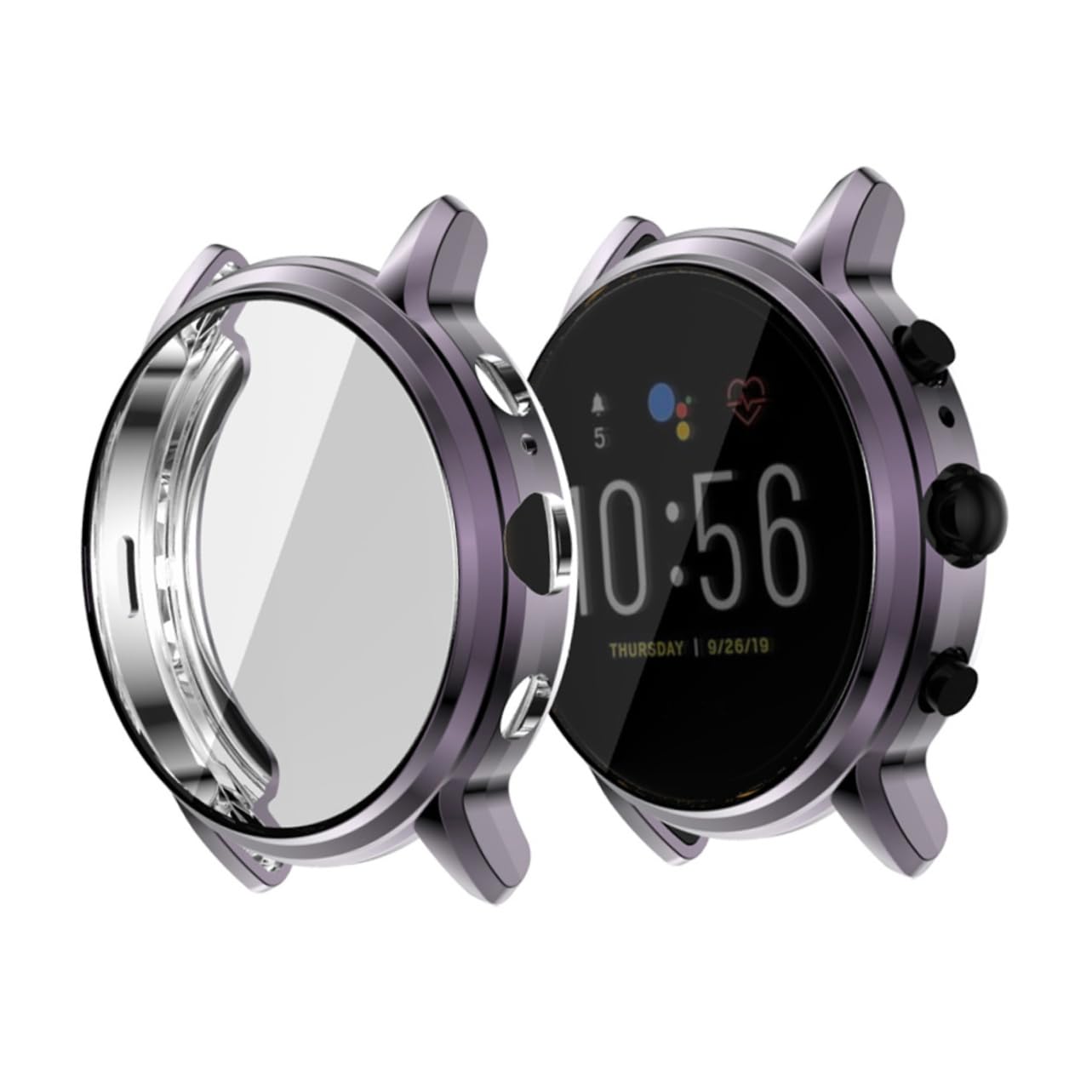 jojofuny 3pcs Case Gen 5 Watch Bands Tpu Watch Screen Protector Smart Watches Smart Watch Bands Watch Protector Bezel Black Frames Watch Accessories Fourth Generation Glass Table Cover