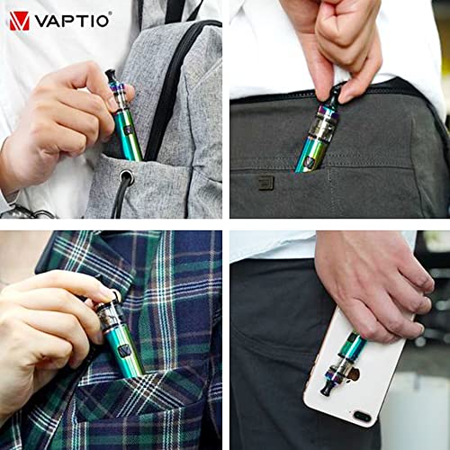 Miniatura 6 de Vaptio Vape Pen Kit 30w Atomizador De 2,0 Ml Y Bobina Cosmo De 1,6 Ohm Todo En Uno Cigarrillo Electrónico Vape Starter Kit No E Liquid No Nicotine
