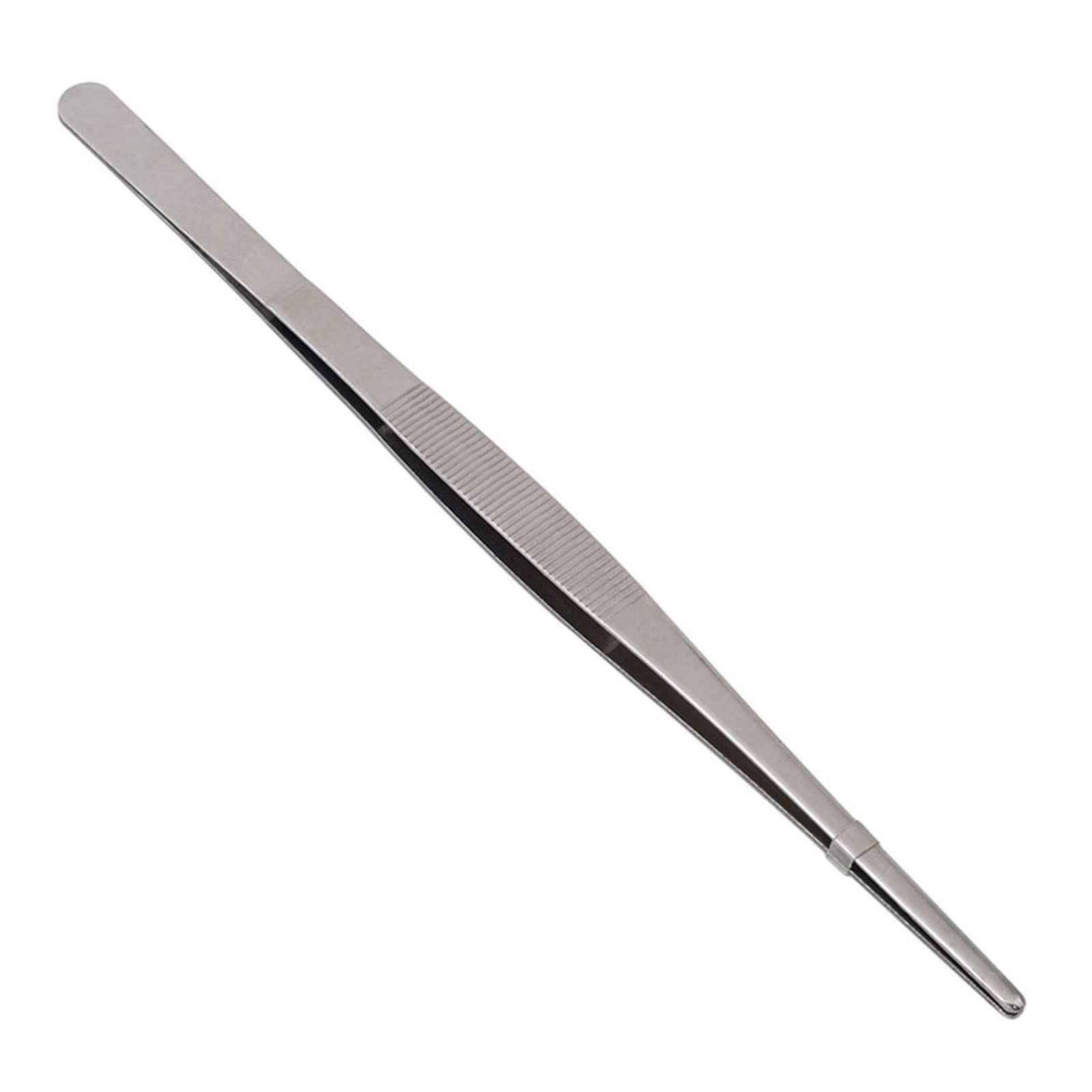 Pinzas de Cocina extralargas de 30CM/12 Pulgadas, Pinzas para Parrilla de Cocina de Acero Inoxidable, Barbacoa, Comida, Horno, Ensalada, Pescado, Pinzas para Servir, Herramienta para Barbacoa