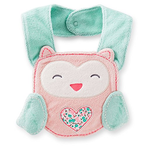 Carter's Animal Face Terry Teething Bib (Owl)