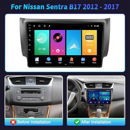 Autoradio Android Nissan Sentra B17, l'excellence du tactile 15"