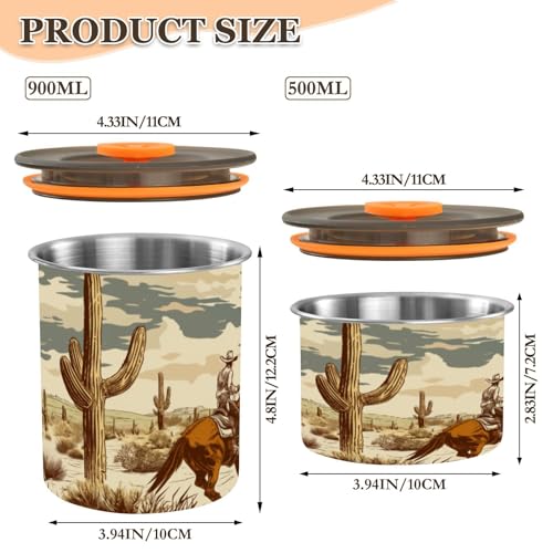 Bote de Café Hermético ATTX de Acero Inoxidable 500 ml miniatura 2