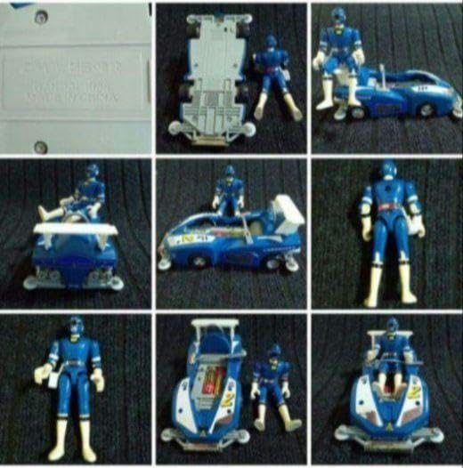Amazon.co.jp: パワーレンジャーターボブルー ターボカート 剣激走戦隊 