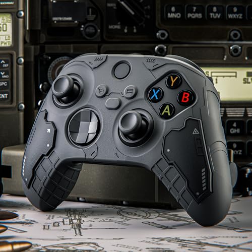 Image of GeekShare G.S.TAC Tactical Controller Skin Grips Set, Anti-Slip Silicone Protective Cover Skin Case for Xbox Series X /S Controller with 2 Thumb Grip Caps