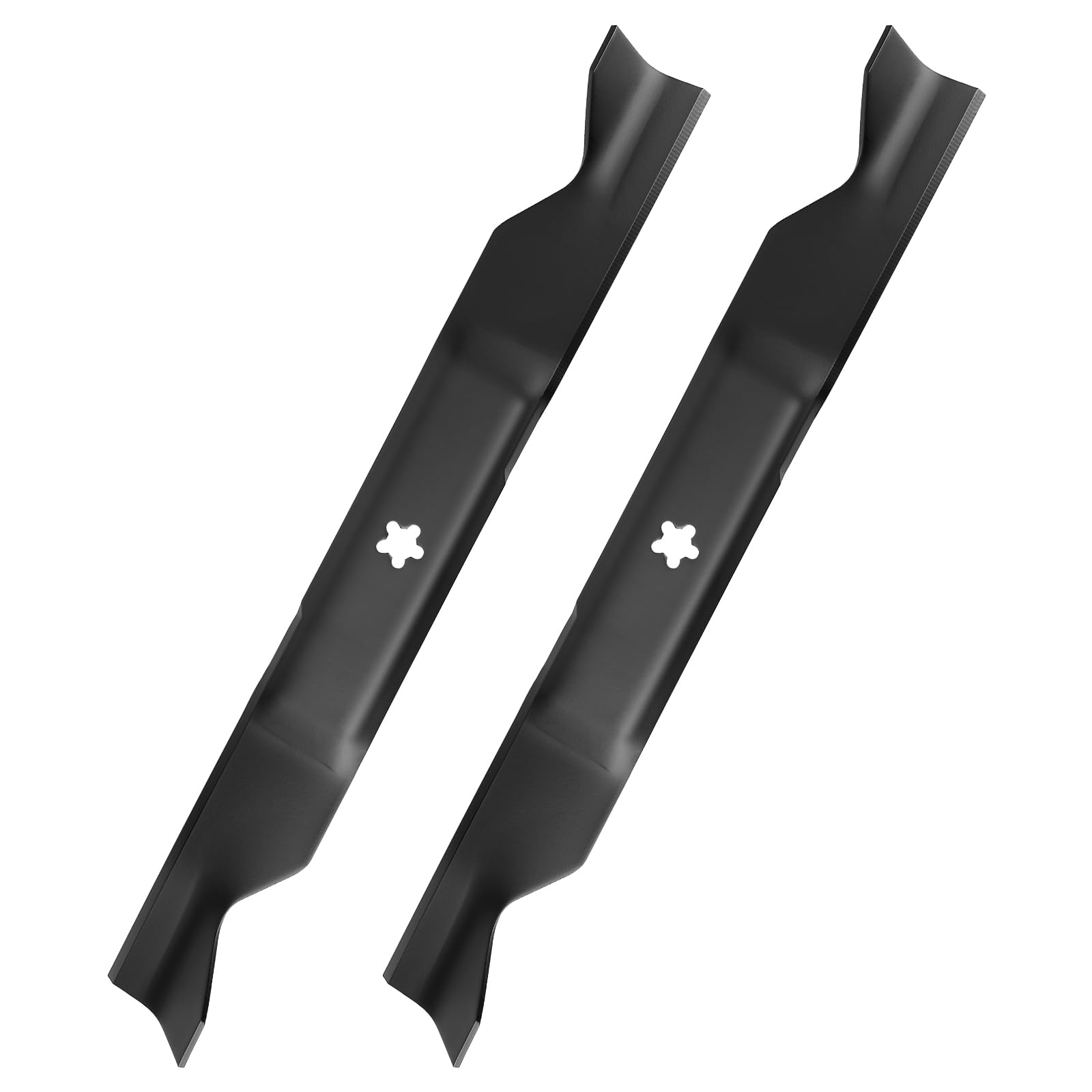 405380 Cuchillas de alta elevación para cubierta de 46 pulgadas, 532405380 cuchillas de cortacésped compatibles con Husqvarna YTH22V46 YTH21K46, Craftsman YT3000, Poulan Pro, sustituye a