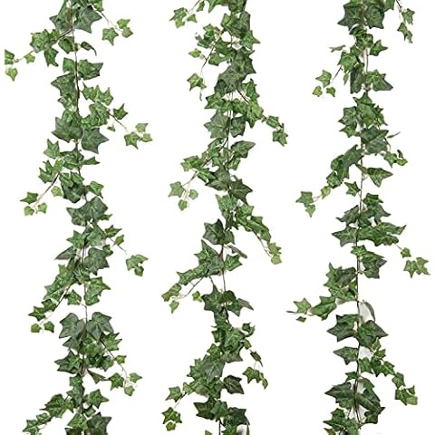 Dremisland 3 Piezas Planta Artificial Hiedra Enredaderas Cover