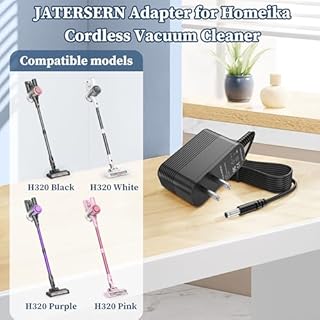 26.5V Charger for Homeika H320 H 320 H016 Cordless Powerful Suction Vacuum Power Supply for Homeika Cordless Vacuum Cleaner Power Cord for Homeika AC Adapter