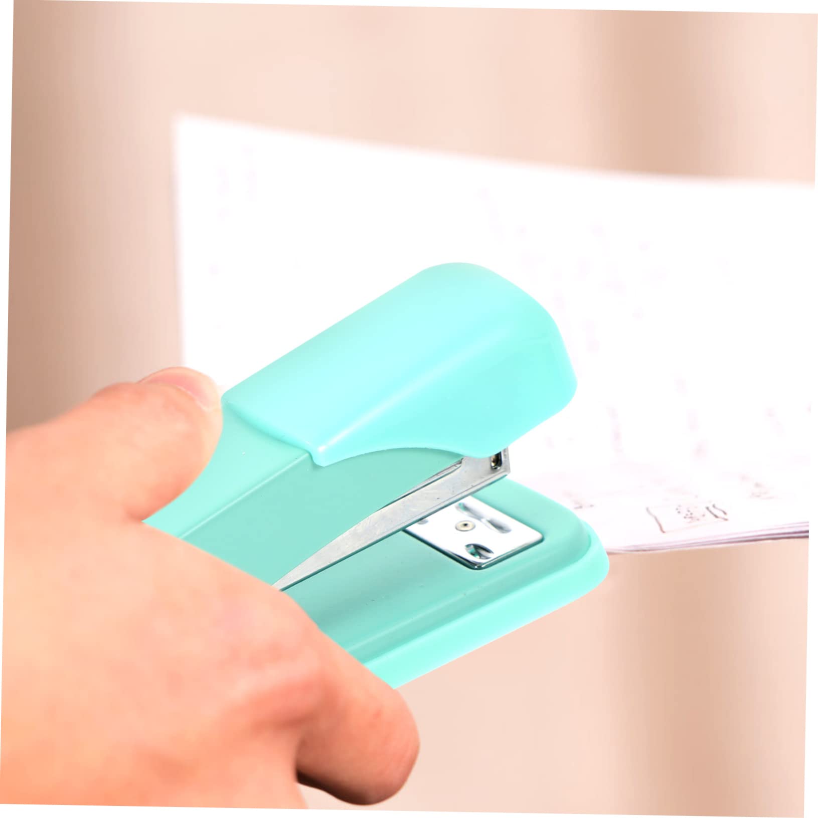Lurrose 10stücke Multi-funktionaler Metall-heftgerät Für Büro Und Zuhause Ergonomisches Design Stapelt Für Lehrer Schüler Und Büroangestellte