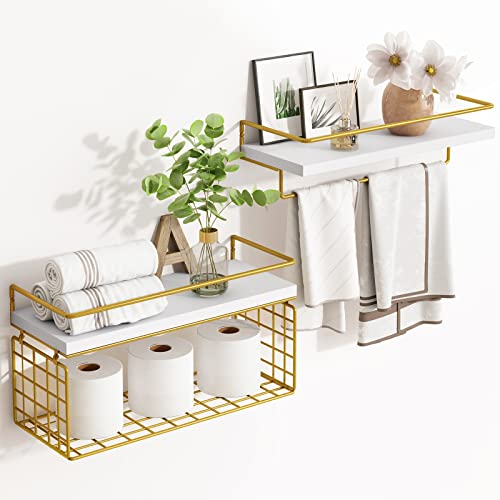 31 Bathroom Shelf Décor Ideas to Personalize Your Space