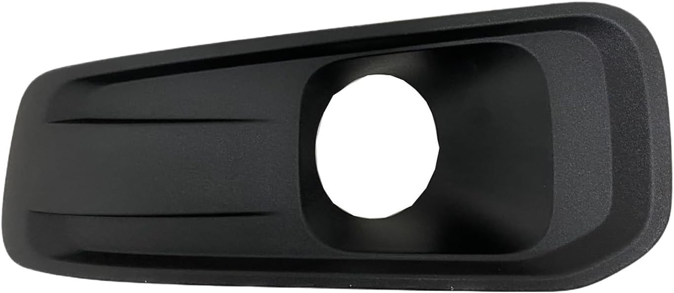 Front Driver Side Bumper Cover Molding Bezel, For 2023–2025 Ford Pickup F450 F550 F600 Superduty, For XL & XLT Models, Textured Black Plastic, For Use W/Halogen Fog Lights, FO1038235 PC3Z17C755AA