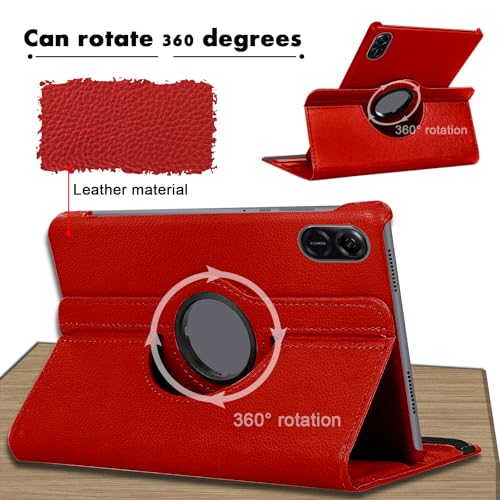 SWEIMEN Case for Honor Pad X8 Pro/Honor Pad X9 11.5 Inch Tablet, PU Leather Case 360 Rotatable Multi-Angle Protection Stand Protective Case - Image 2