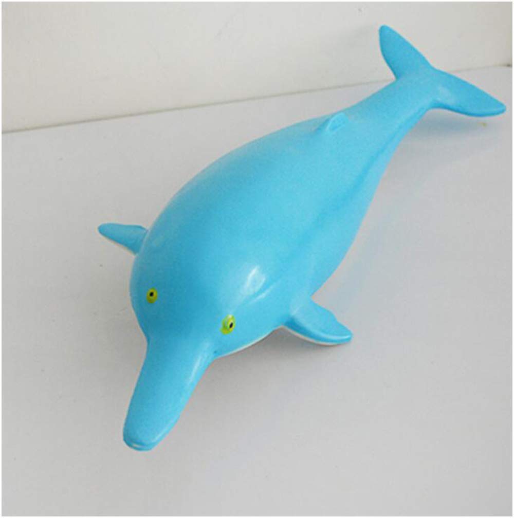 DOUKIKI Simulated Baiji Dolphin Model - Biology Teaching Baiji Dolphin Model - PVC Material Baiji Dolphin Animal Model - for Biology Teaching Instrument,Study Display Tool