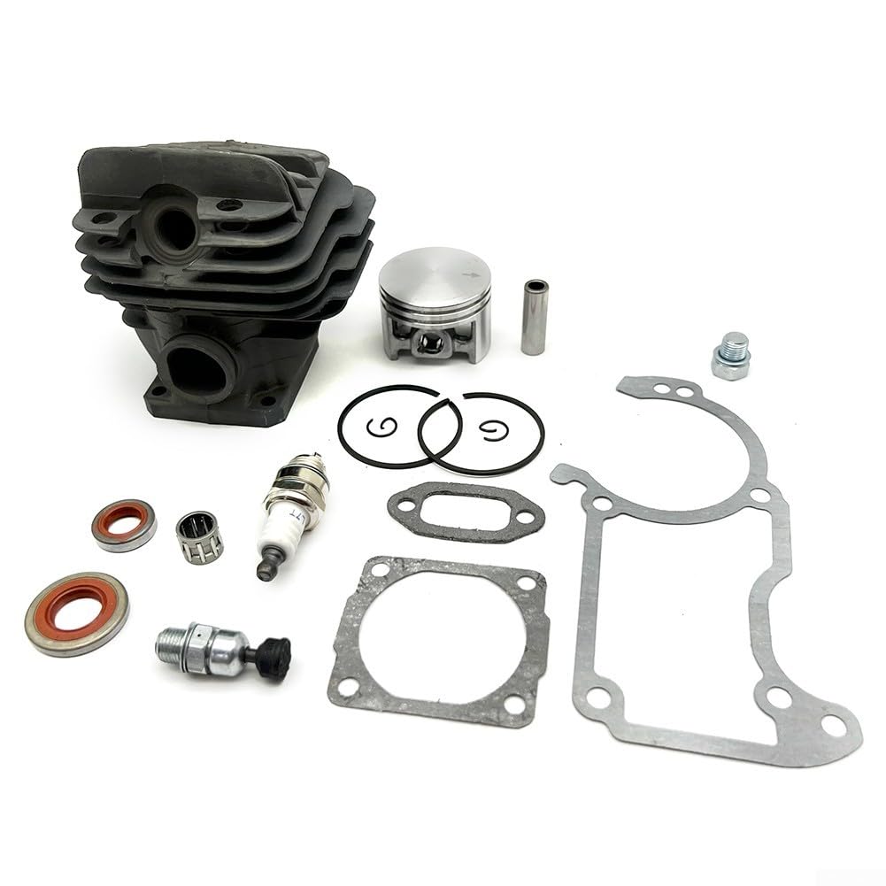 Kit de pistón cilíndrico 44,7 mm 026 MS260 para motosierra nikasil revestida pieza de repuesto 1121 020 1217 kit de reparación de motosierra