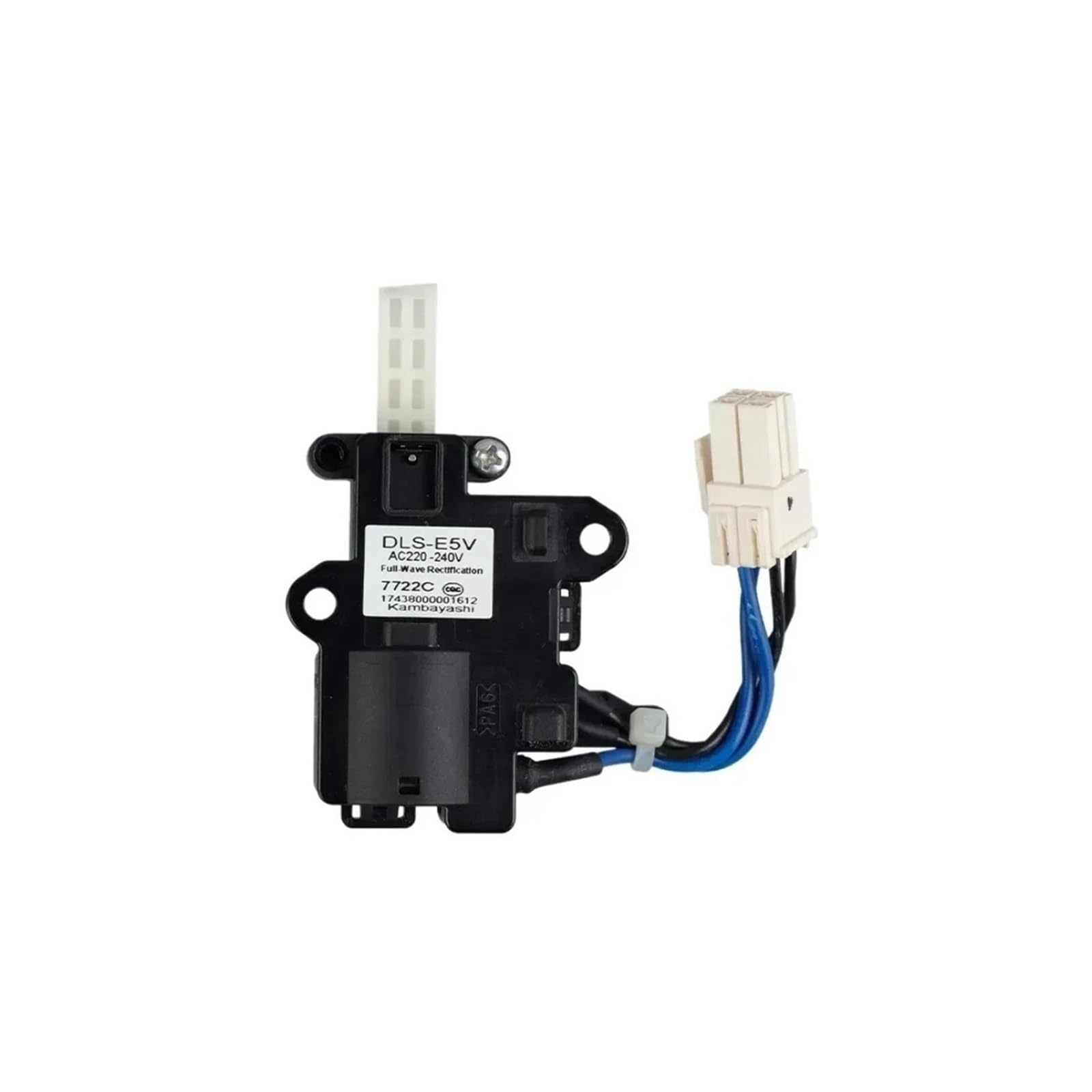 DLS-E5V AC220-240V 17438000001612, elektroniczny przełącznik opóźnienia zamka drzwi, kompatybilny z Midea, części zamienne do pralek