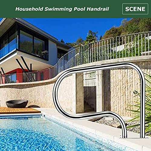 Garde-corps de piscine en acier inoxydable 304 durable et design