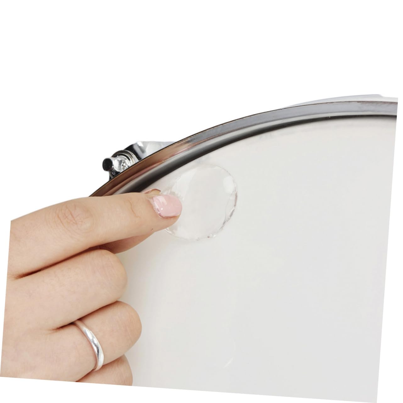 OFFSCH Drum Kit Dampener Set Pcs Drum Dampening Gels Mute Pad Easy to Clean and Reusable