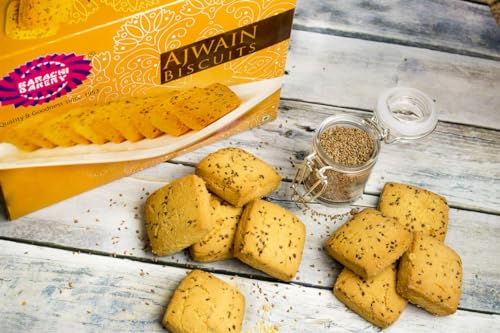Image of Karachi Bakery's Ajwain Biscuits 400g | Delicious Biscuits