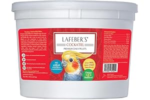 Lafeber's Premium Daily Diet Pellets: Nutrition for Happy Cockatiels